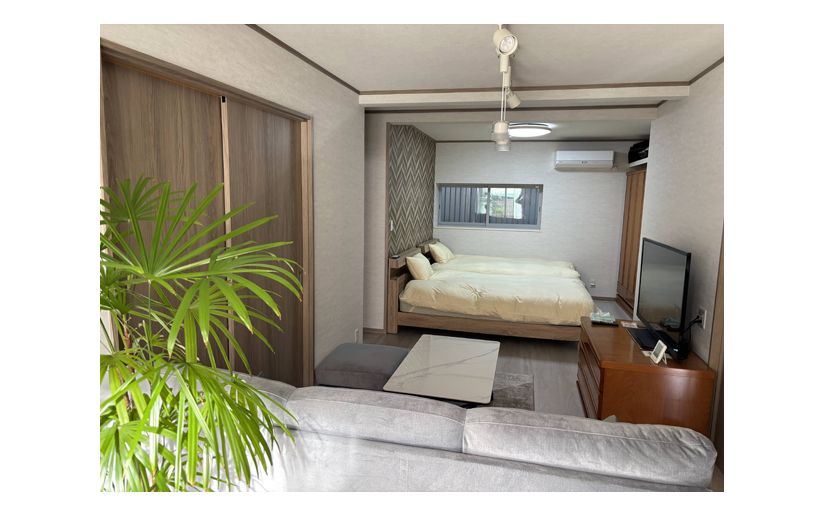 シーリー製セミダブルベッド